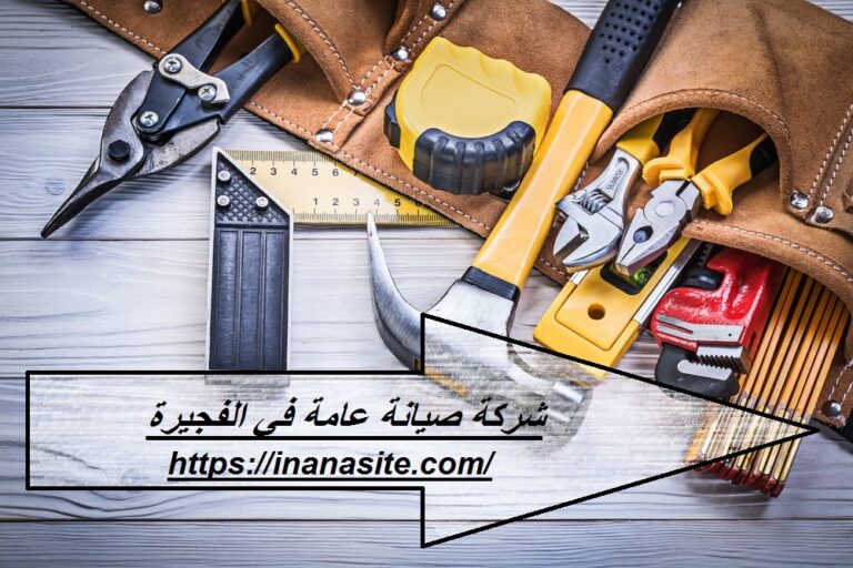 شركة صيانة عامة في الفجيرة