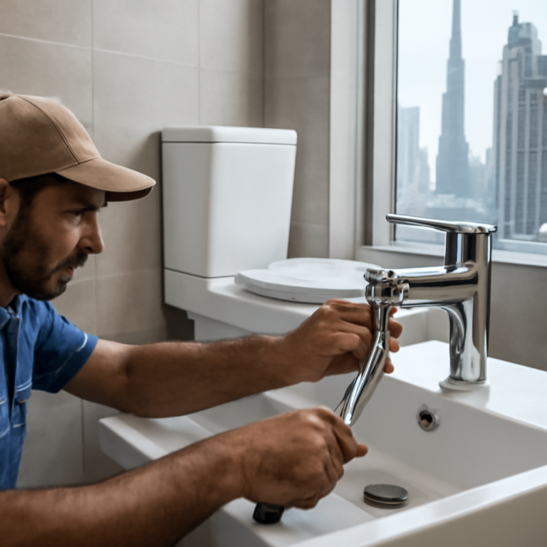 تركيب أطقم حمامات وخلاطات في الإمارات