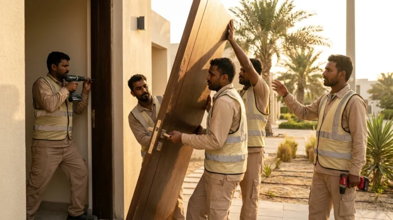 تركيب ابواب واخشاب في ام القيوين | 0559066624