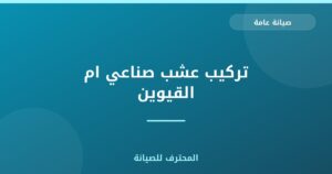 تركيب عشب صناعي ام القيوين