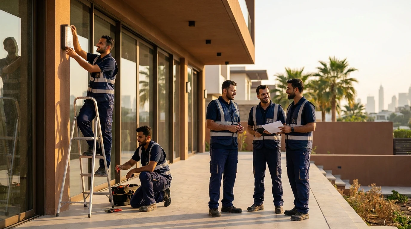 تركيب إضاءة LED وإضاءة مخفية في الإمارات 1