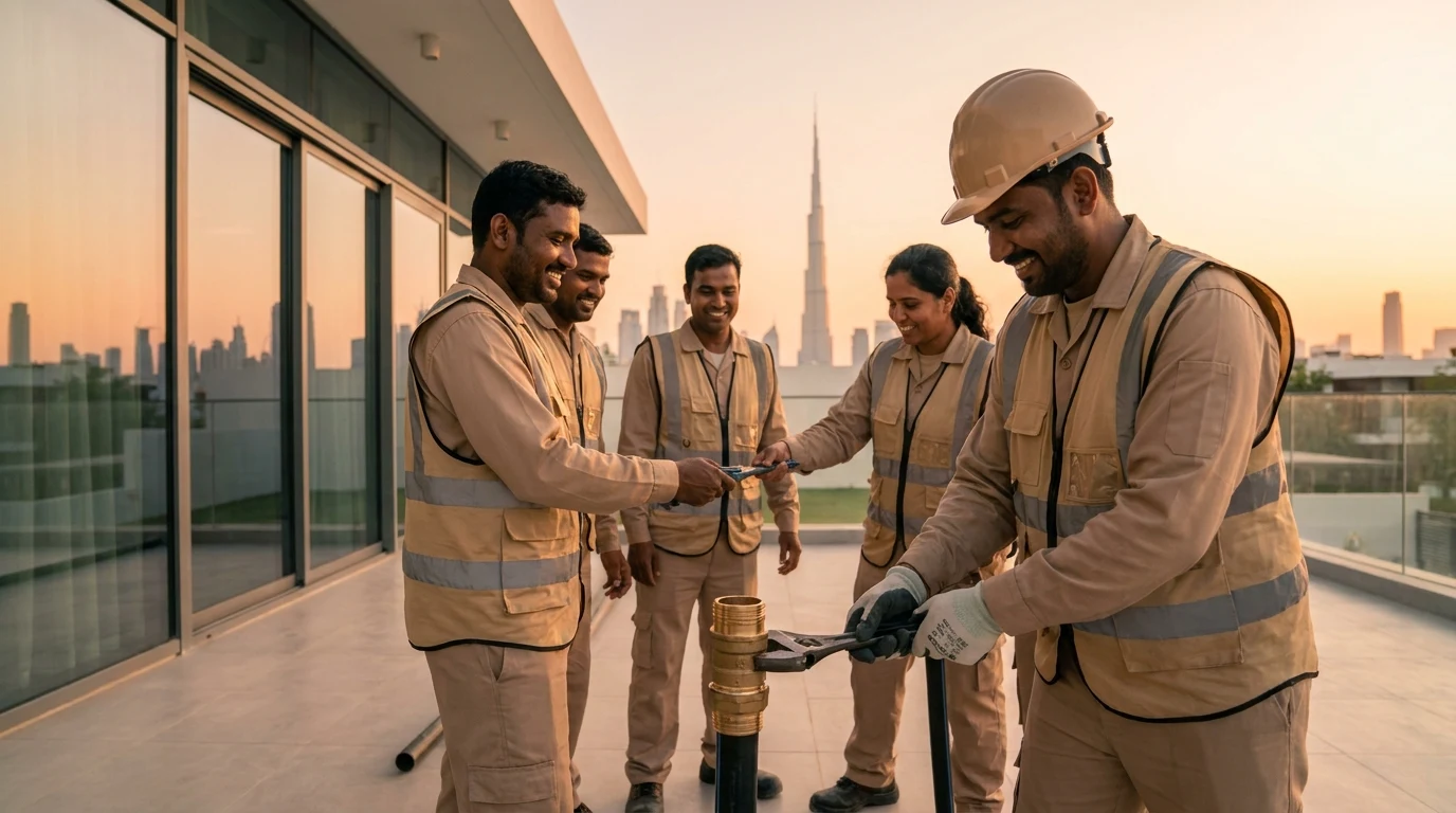 تركيب أطقم حمامات وخلاطات في الإمارات 2