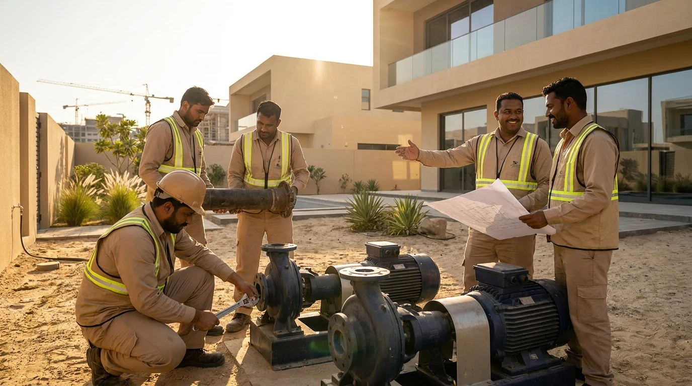 تركيب مضخات مياه (دينمو) في الإمارات 2